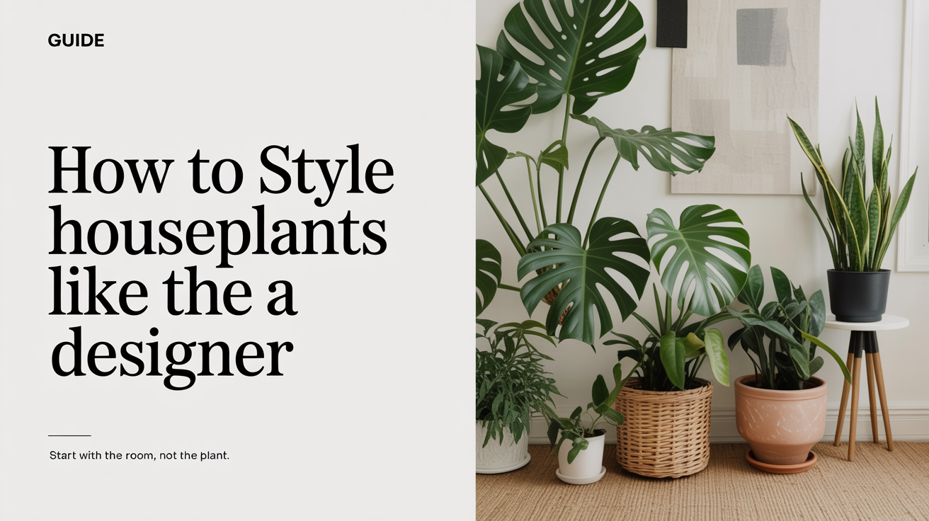 Start with the Room, Not the Plant