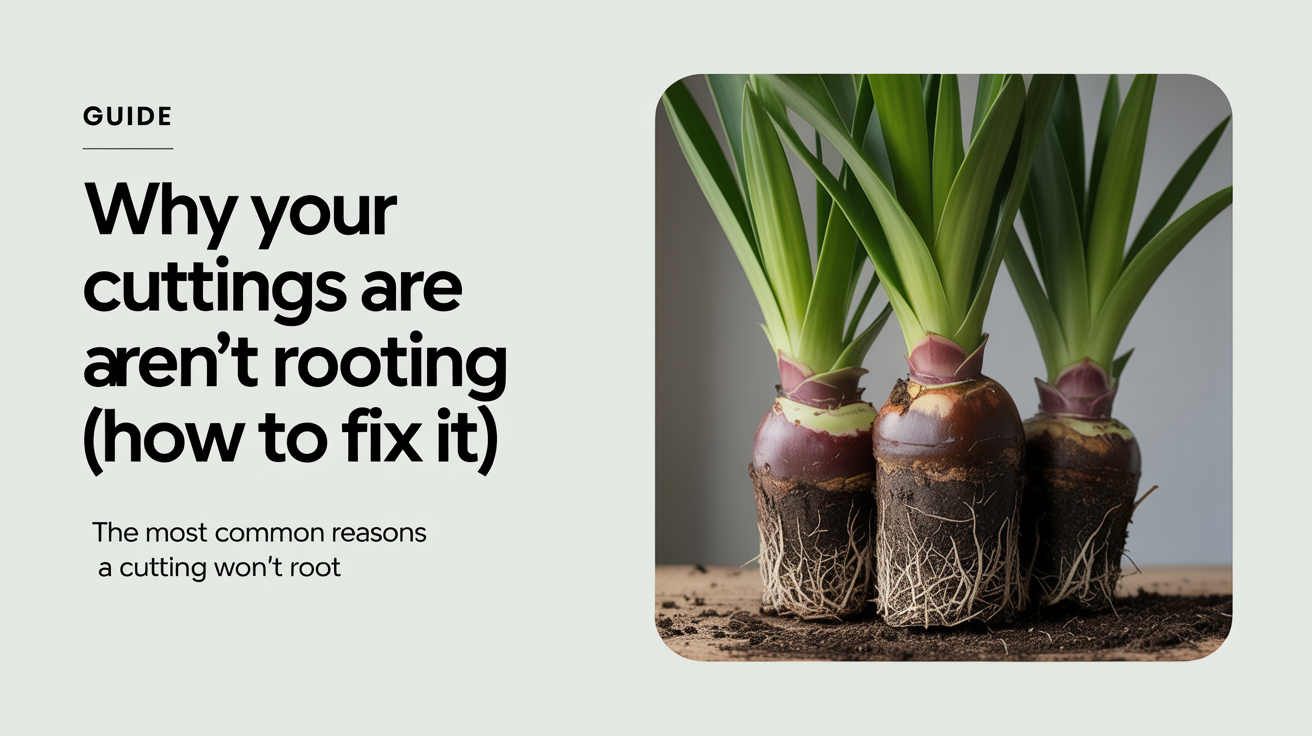The Most Common Reasons a Cutting Won't Root